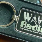 “Wave Radio” Engraved Keychain w/Gift Box