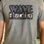 Grey “Wave Radio” T-Shirt